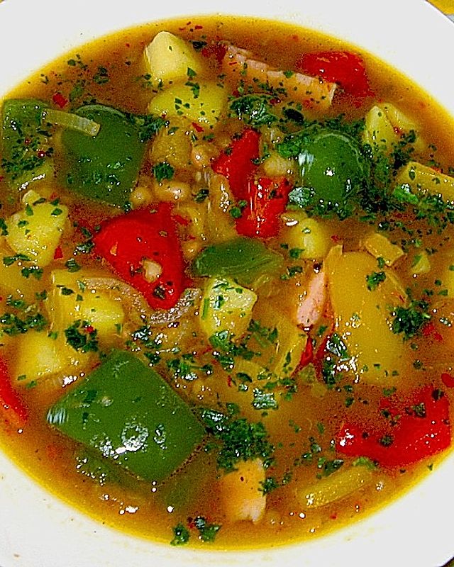 Illes Balkanfeuer - eine wärmende Suppe mit Rotwein