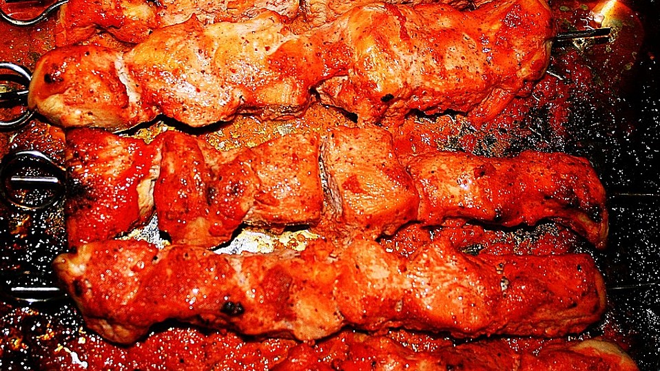 Tandoori Hähnchenspieße von nfechner1975