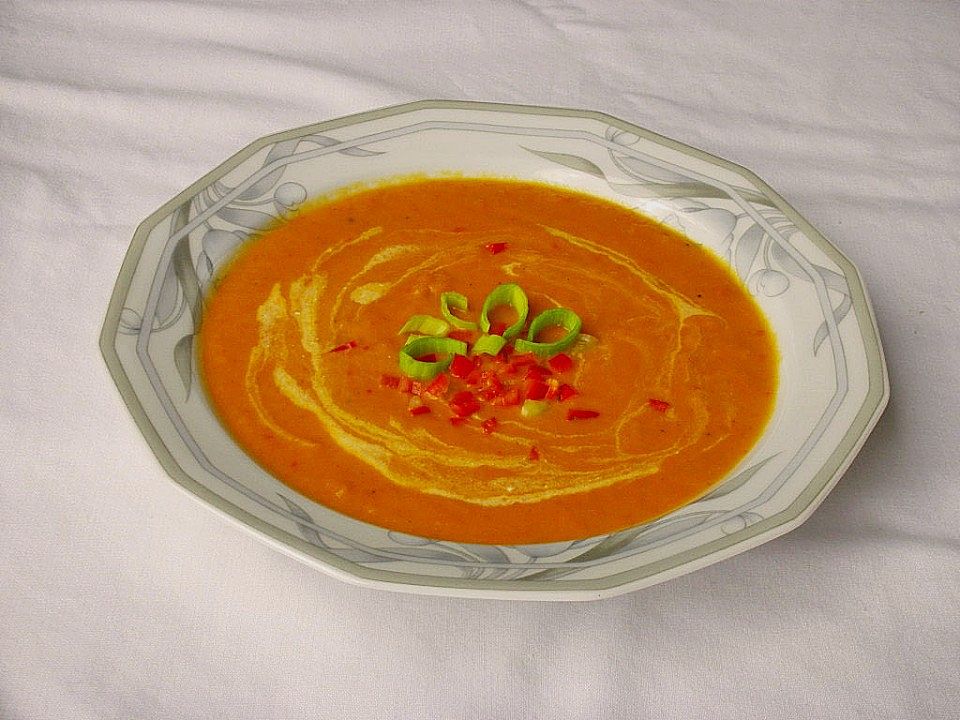 Karotten - Paprika - Suppe von Kleines_83| Chefkoch