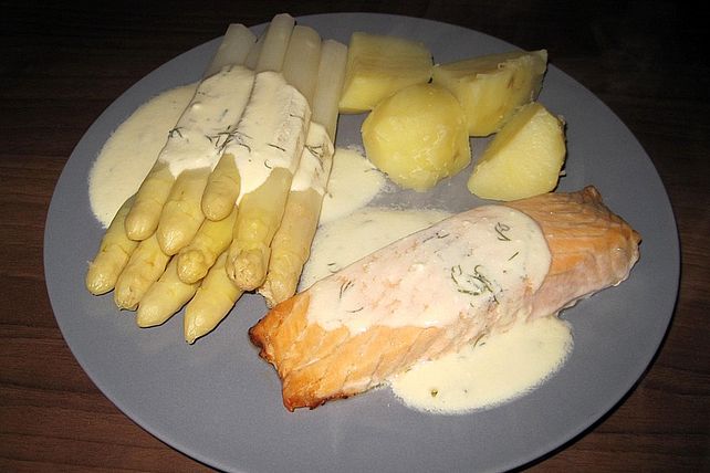 Fischfilet mit leichter Sahne - Senf - Sauce von Kochnudel84| Chefkoch