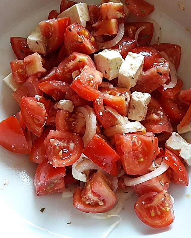Schneller Tomatensalat