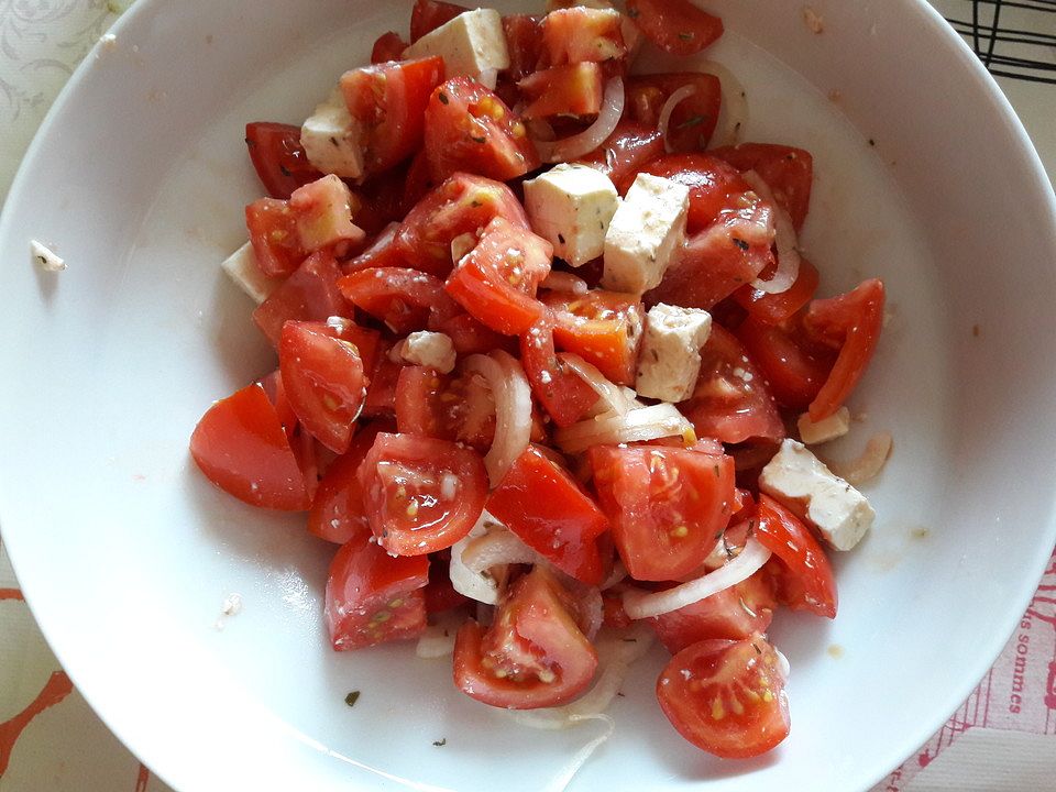 Schneller Tomatensalat von coyotenharry| Chefkoch