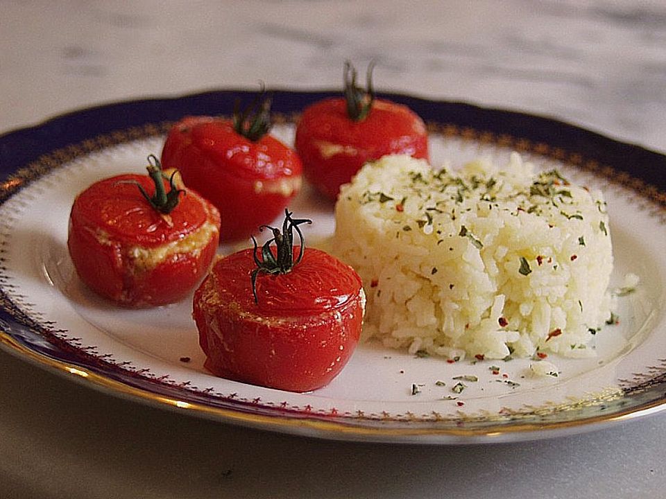 Gebackene Tomaten mit Schafskäse von blacky278| Chefkoch