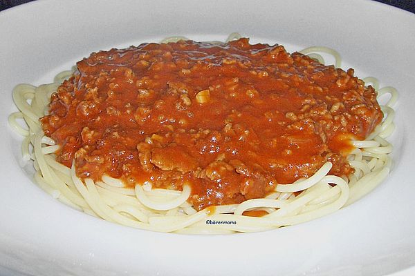 Spaghetti Bolognese von bärenmama | Chefkoch