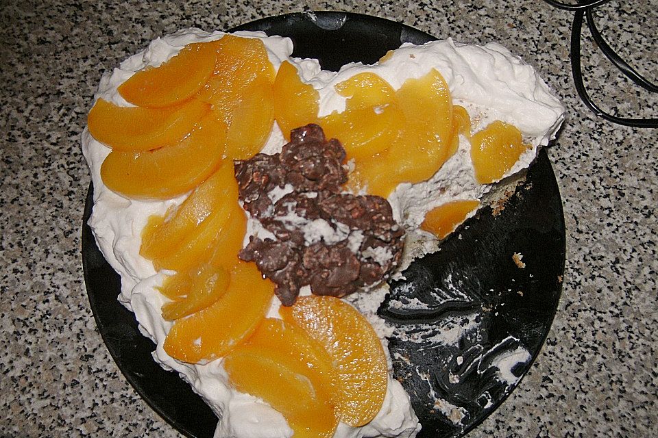 Pfirsich-Sahne-Torte