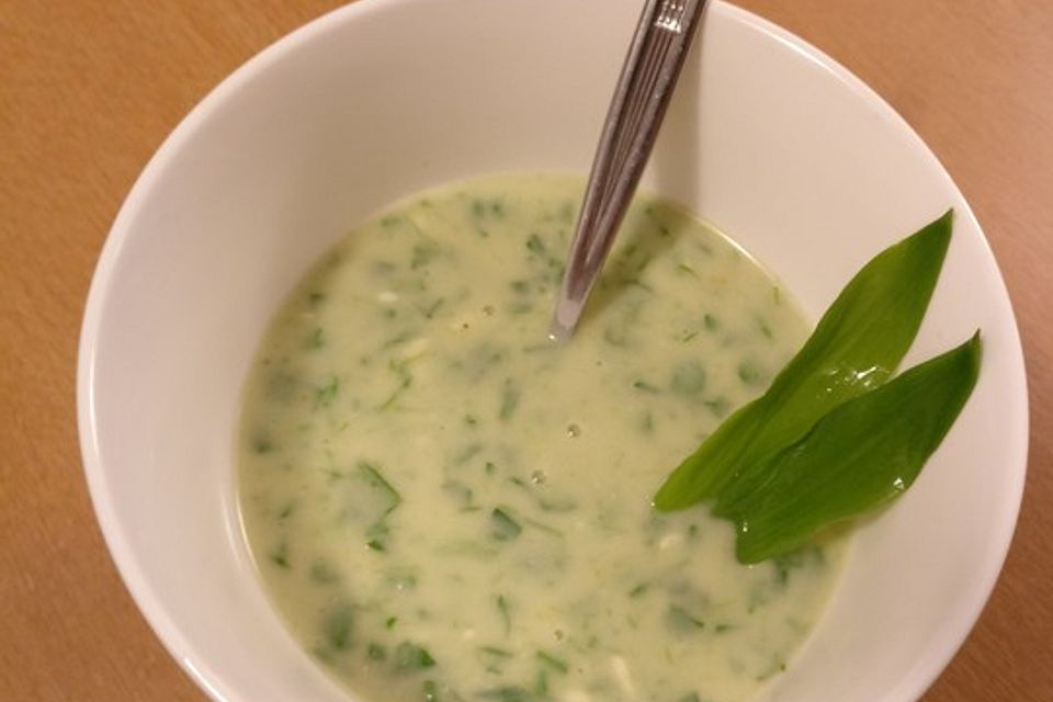 Bärlauch-Kartoffel-Suppe