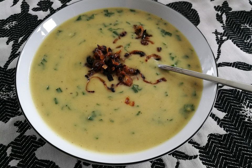 Bärlauch-Kartoffel-Suppe