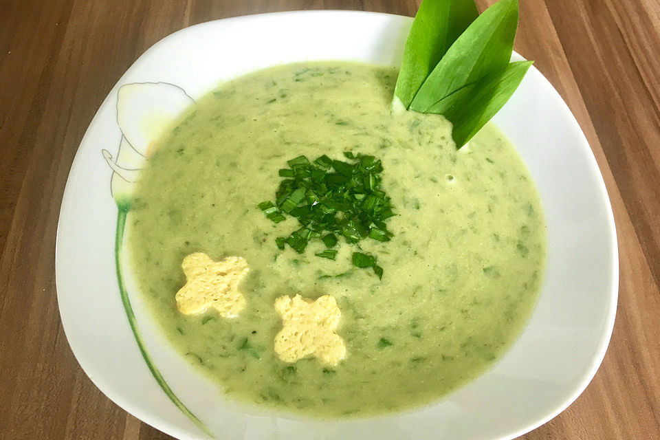 Bärlauch-Kartoffel-Suppe