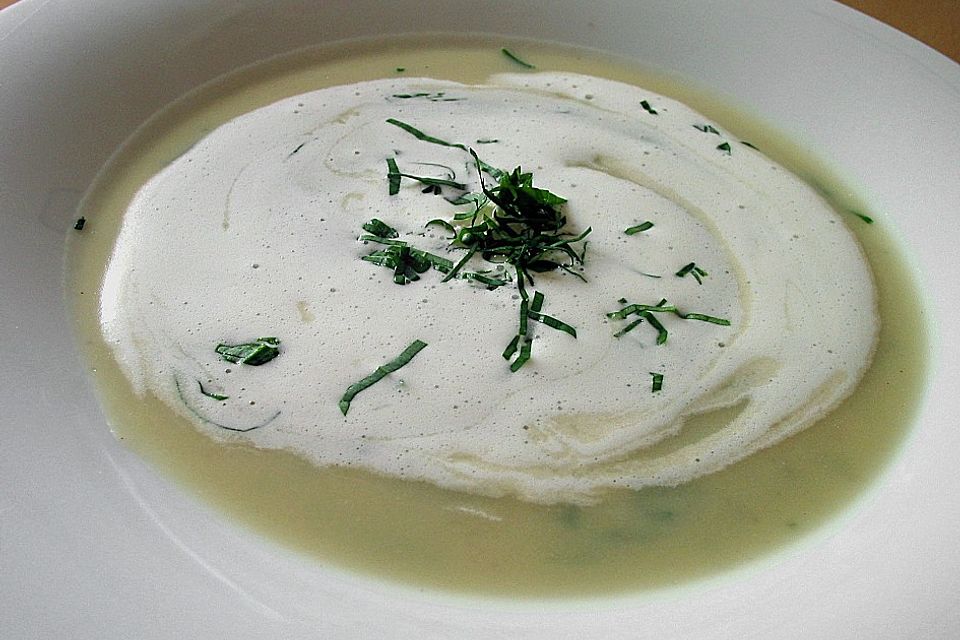 Bärlauch-Kartoffel-Suppe