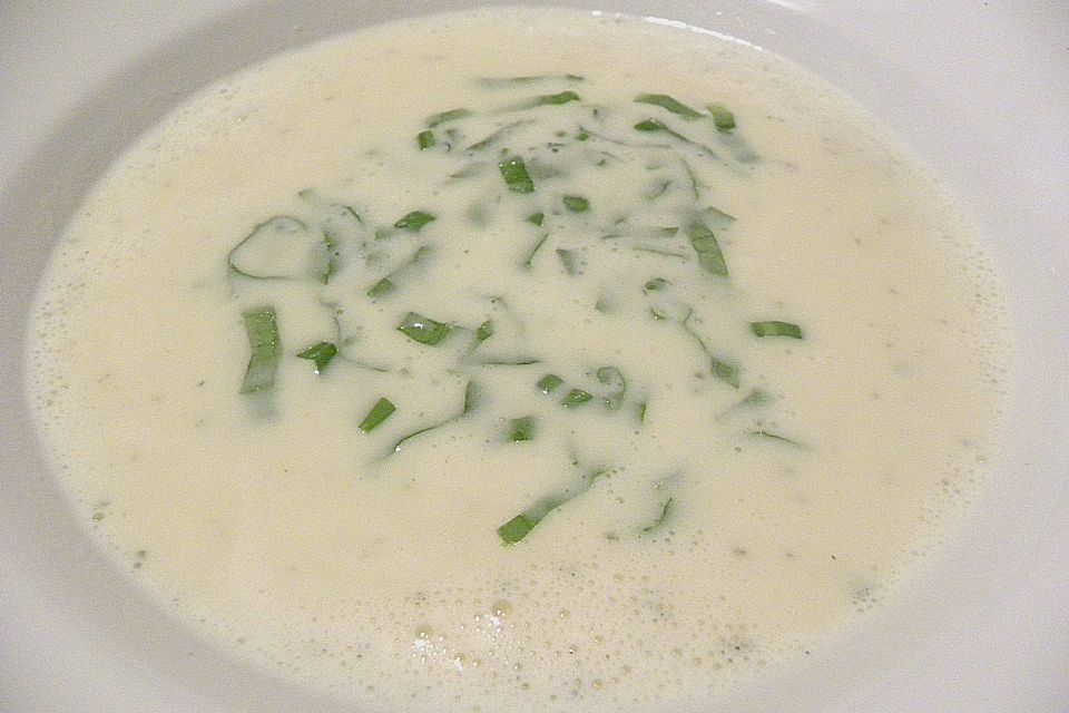 Bärlauch-Kartoffel-Suppe