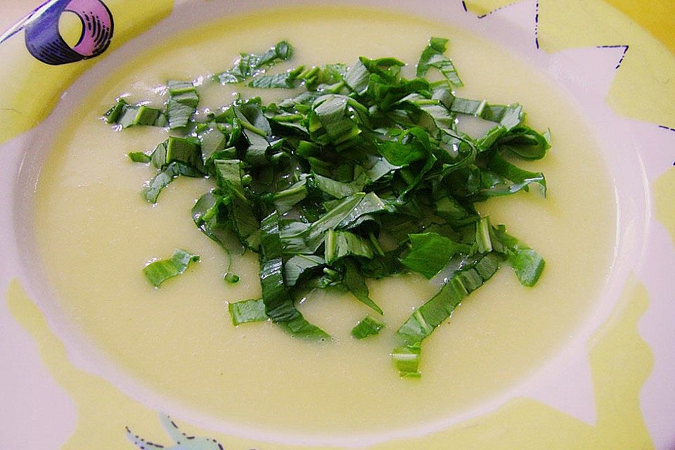 Bärlauch-Kartoffel-Suppe