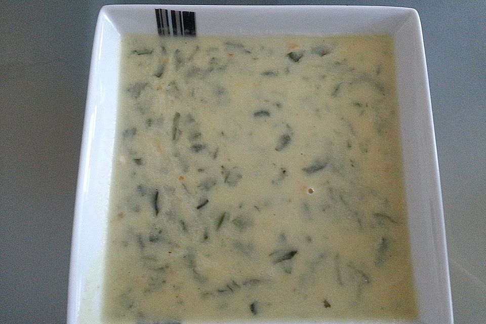 Bärlauch-Kartoffel-Suppe