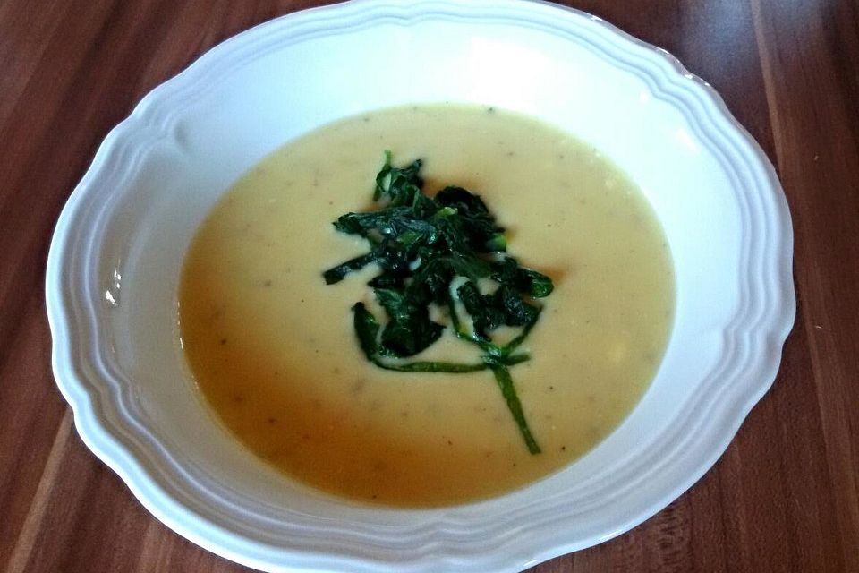 Bärlauch-Kartoffel-Suppe