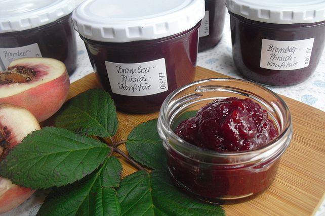 Brombeer - Pfirsich - Marmelade von _Chrissy_| Chefkoch