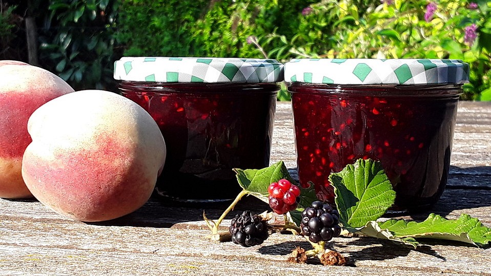 Brombeer - Pfirsich - Marmelade von _Chrissy_