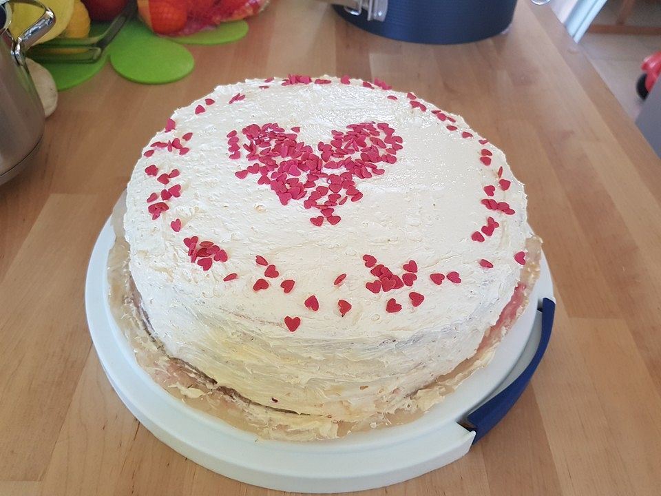 Valentinstags Vanilletorte Von Candra Eska Chefkoch