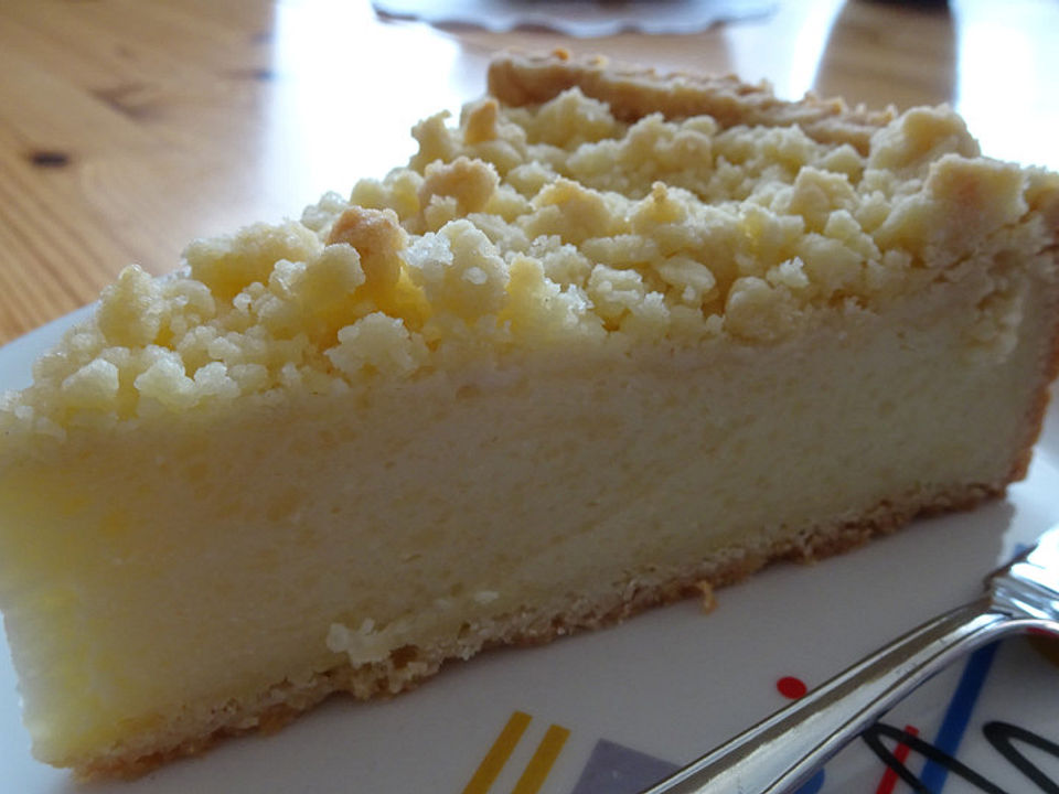 Käsekuchen mit Pudding , Grieß und Streuseln von brisane| Chefkoch
