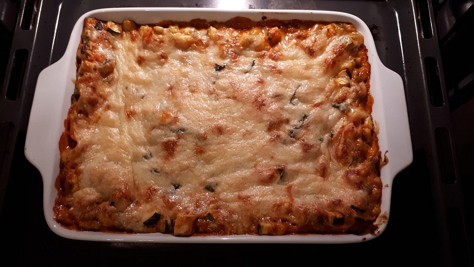 Zucchini - Champignon - Lasagne von Yobra Zucchini - Champignon - Lasagne von Yobra