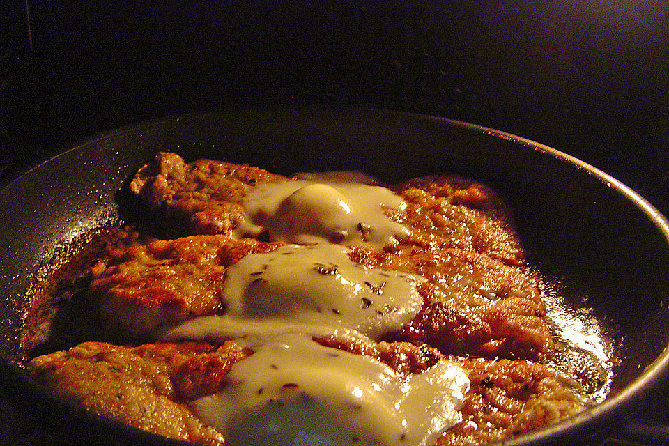 Kochkäse-Schnitzel