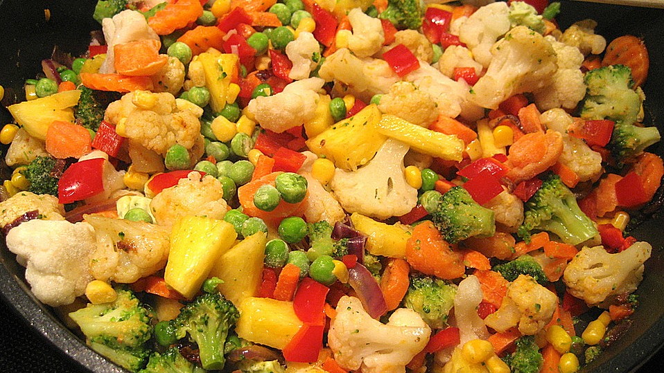 Süß - scharfes Kokos - Gemüse - Curry von Flunx Süß - scharfes Kokos - Gemüse - Curry von Flunx