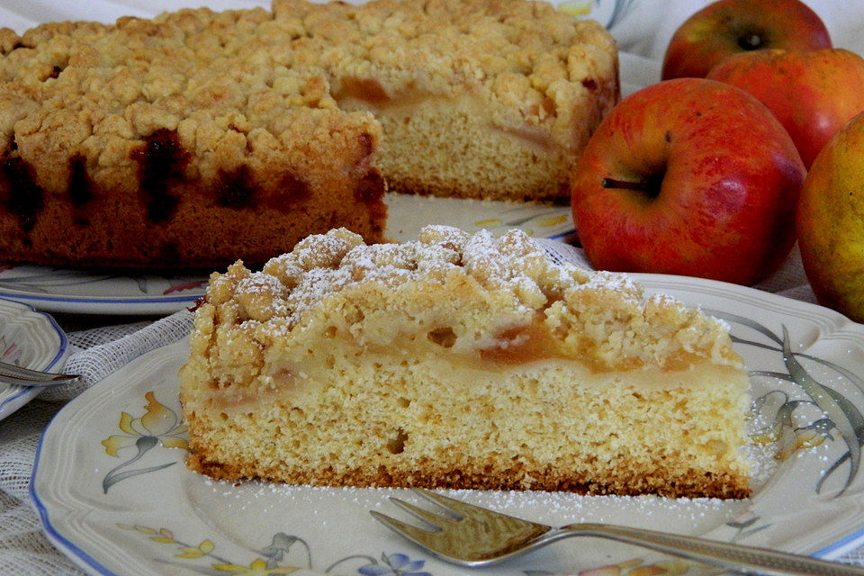 Apfel - Streusel - Kuchen