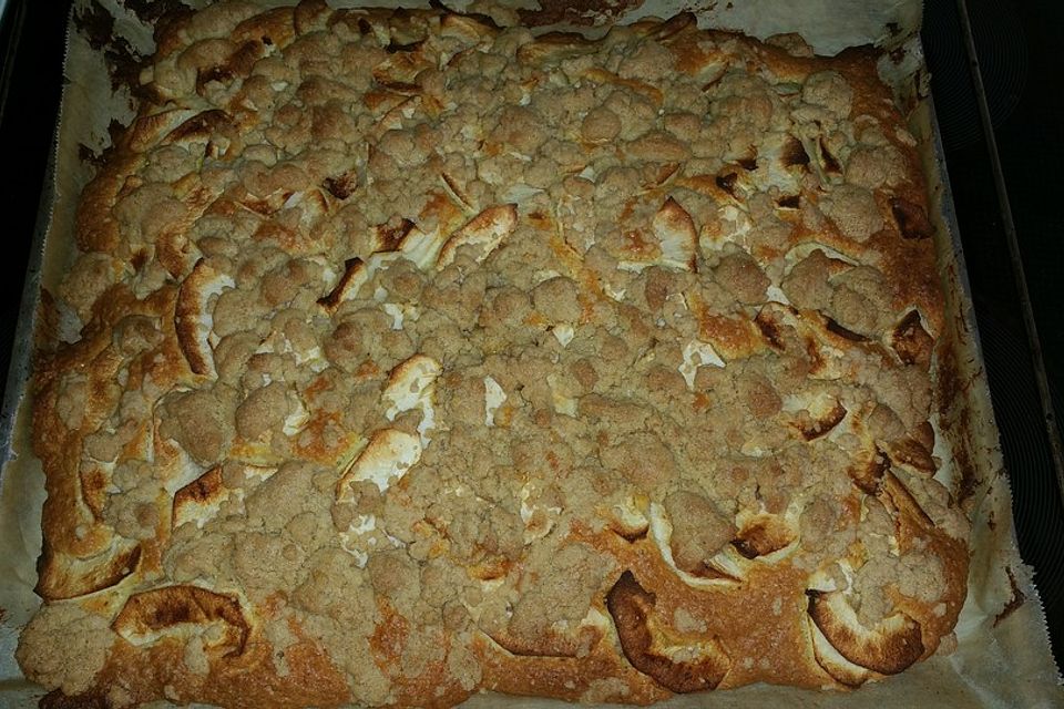 Apfel - Streusel - Kuchen