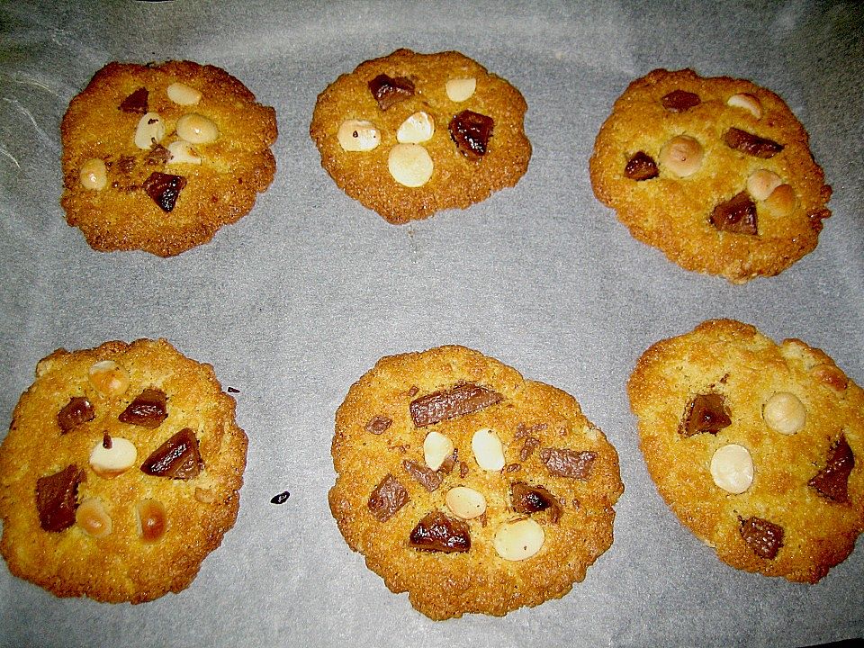 Riesige Macadamianuss - Cookies von Nicky0110| Chefkoch