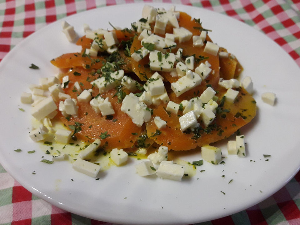 Karottengemüse mit Ingwer und Feta| Chefkoch