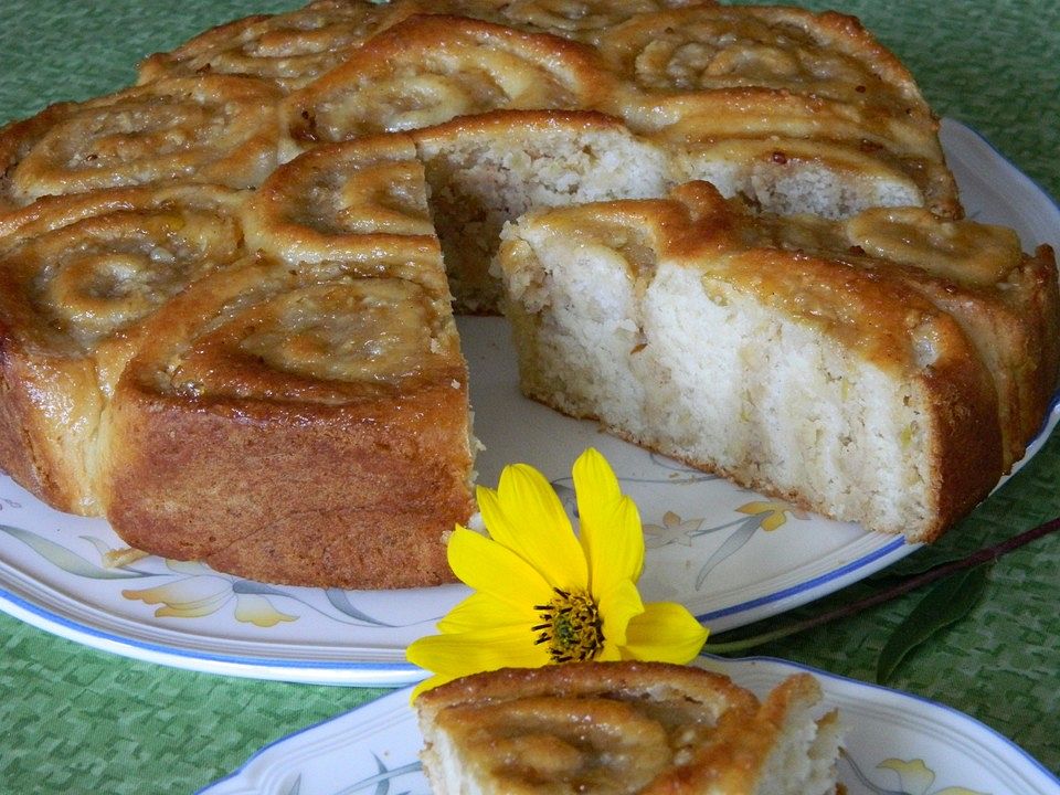 Apfel - Marzipan - Kuchen von buddelinchen| Chefkoch