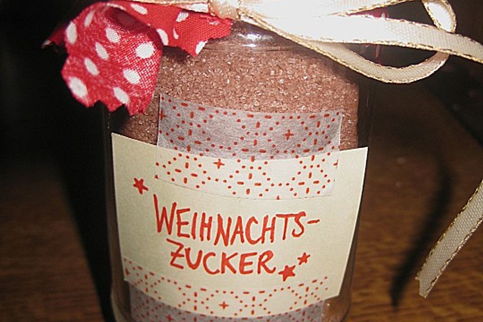 Angys Weihnachts - Gewürzzucker
