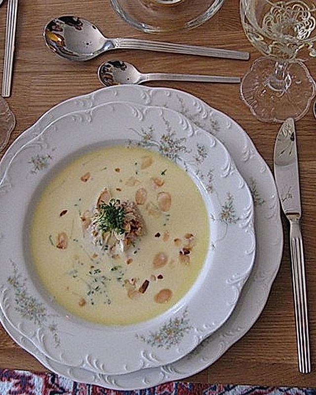 Forellencremesuppe
