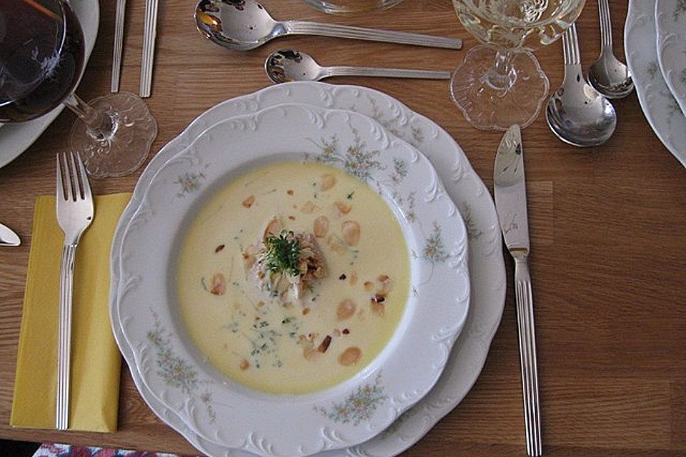 Forellencremesuppe