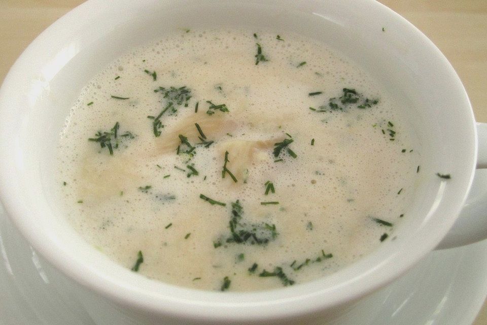 Forellencremesuppe