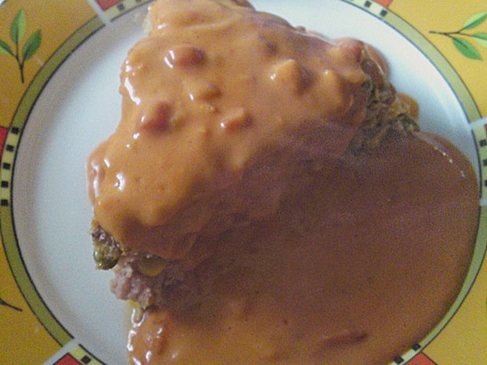 Metttorte mit würziger Sauce von agnes57| Chefkoch