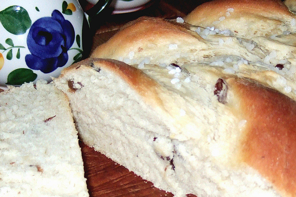 Toller einfacher Hefezopf - gelingt und schmeckt immer