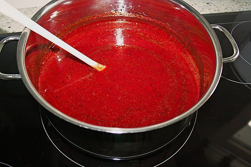 Rote Zwetschgen - Marmelade