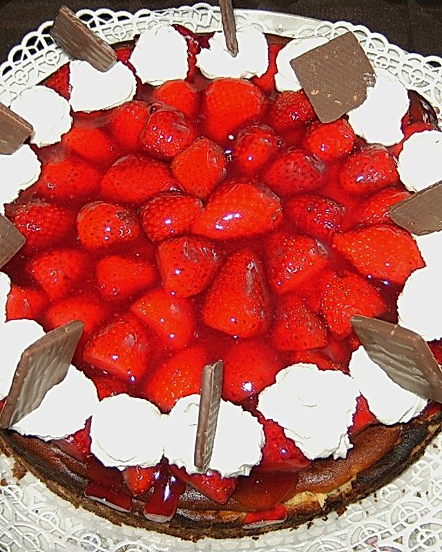 Erdbeer - Quarkkuchen