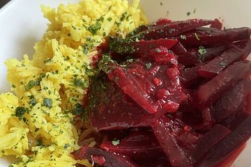 Rote Bete-Curry
