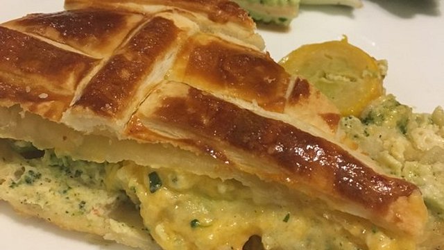 Französische Gemüsetarte mit Ziegenkäse von princesssparkle