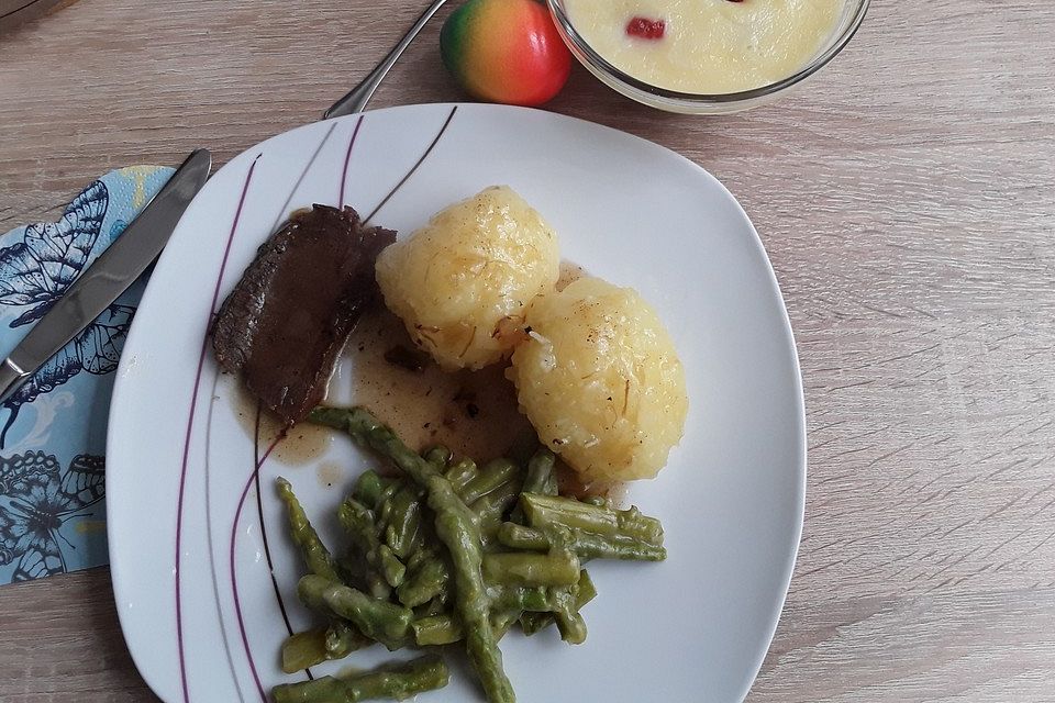 Münchner Soßfleisch (oder Saures Rindfleisch oder Böfflamott)