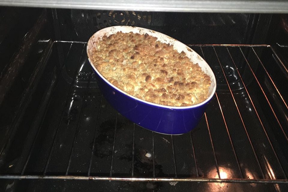 Apfel Crumble