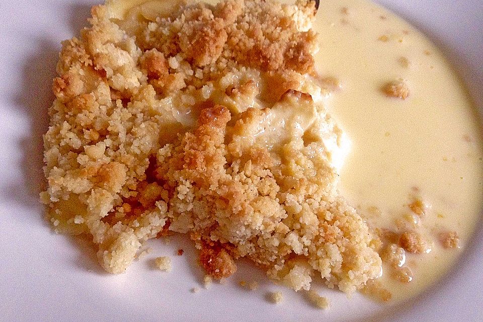 Apfel Crumble