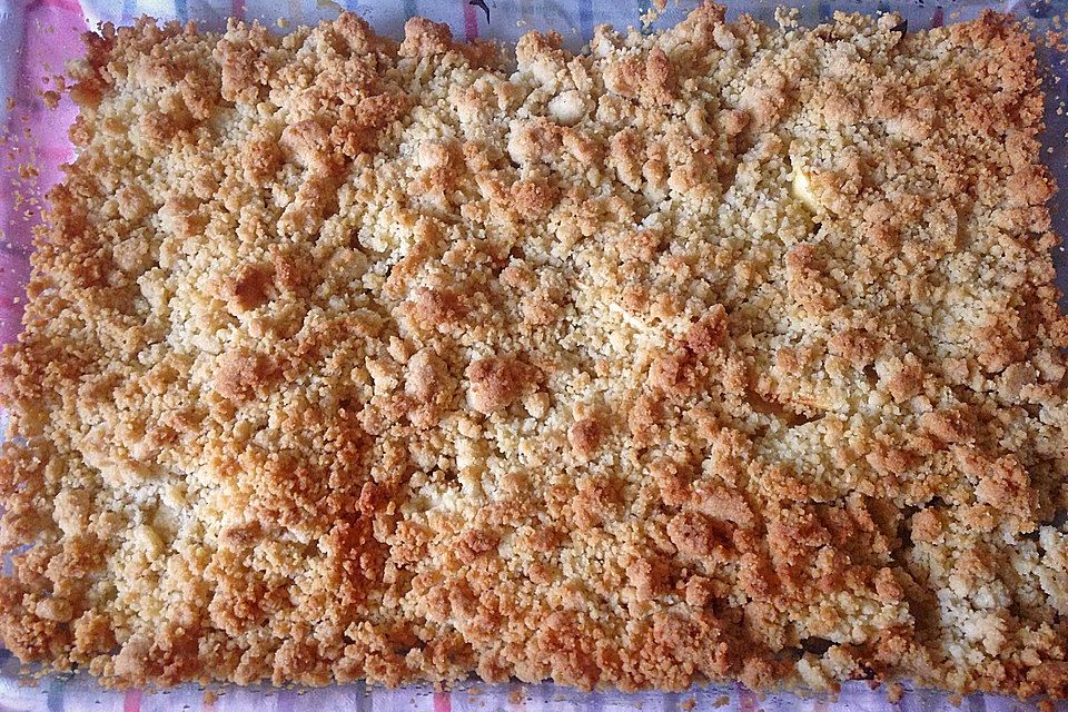 Apfel Crumble