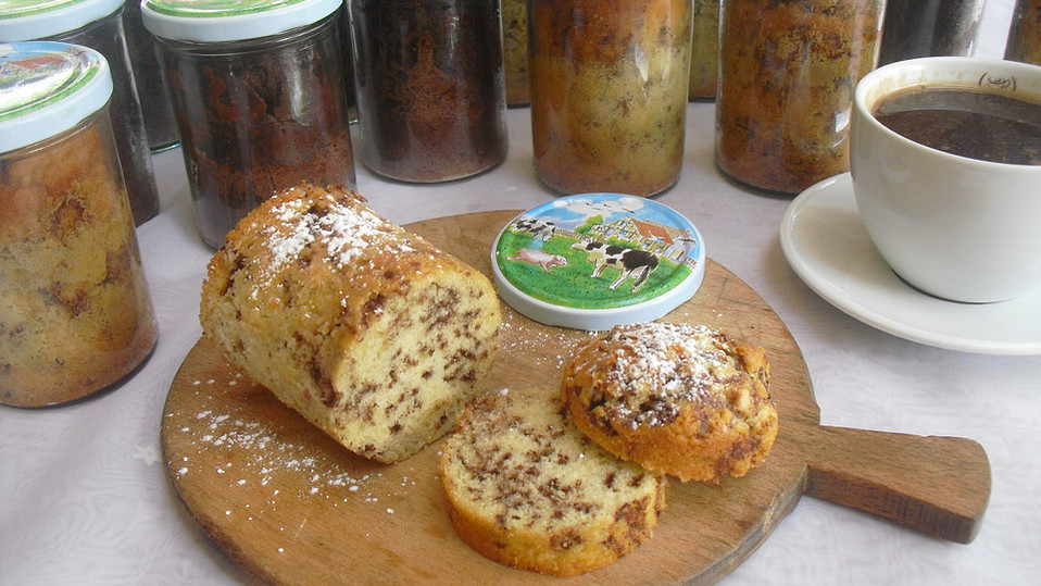 Rührkuchen im Glas gebacken von frevolla Rührkuchen im Glas gebacken von frevolla