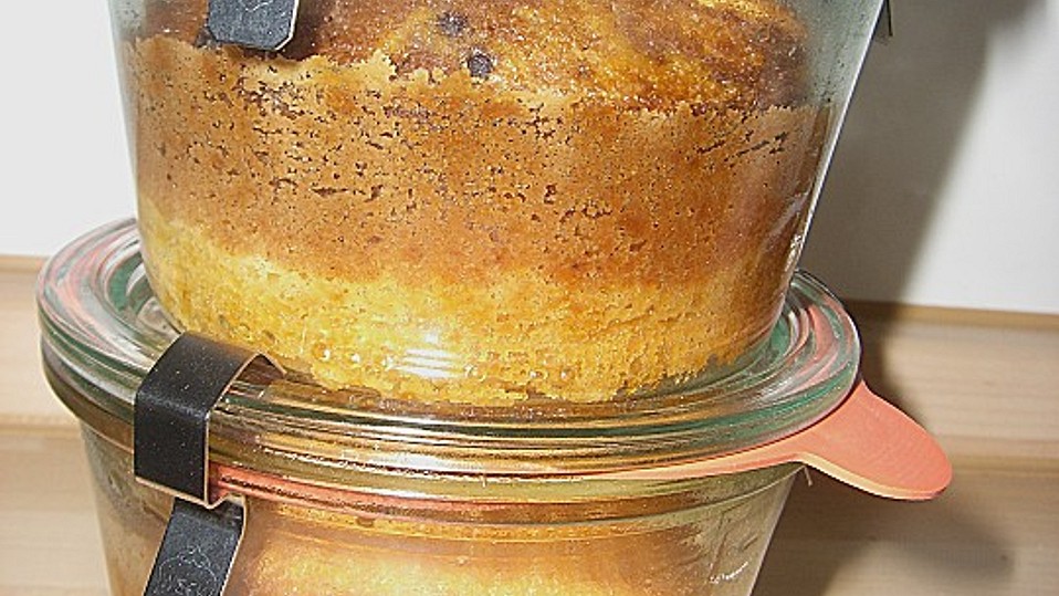 Rührkuchen im Glas gebacken von frevolla Rührkuchen im Glas gebacken von frevolla
