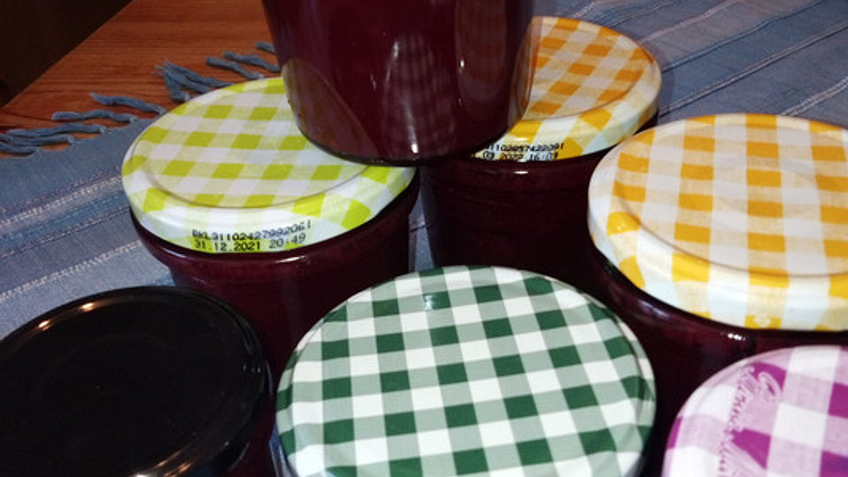 Kirsch - Bananen - Amaretto - Marmelade von Linchje