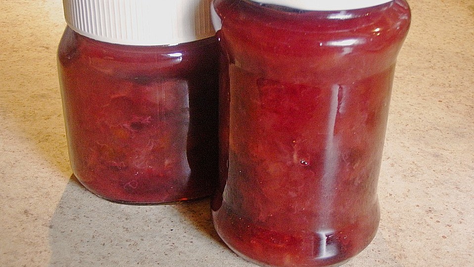 Kirsch - Bananen - Amaretto - Marmelade von Linchje