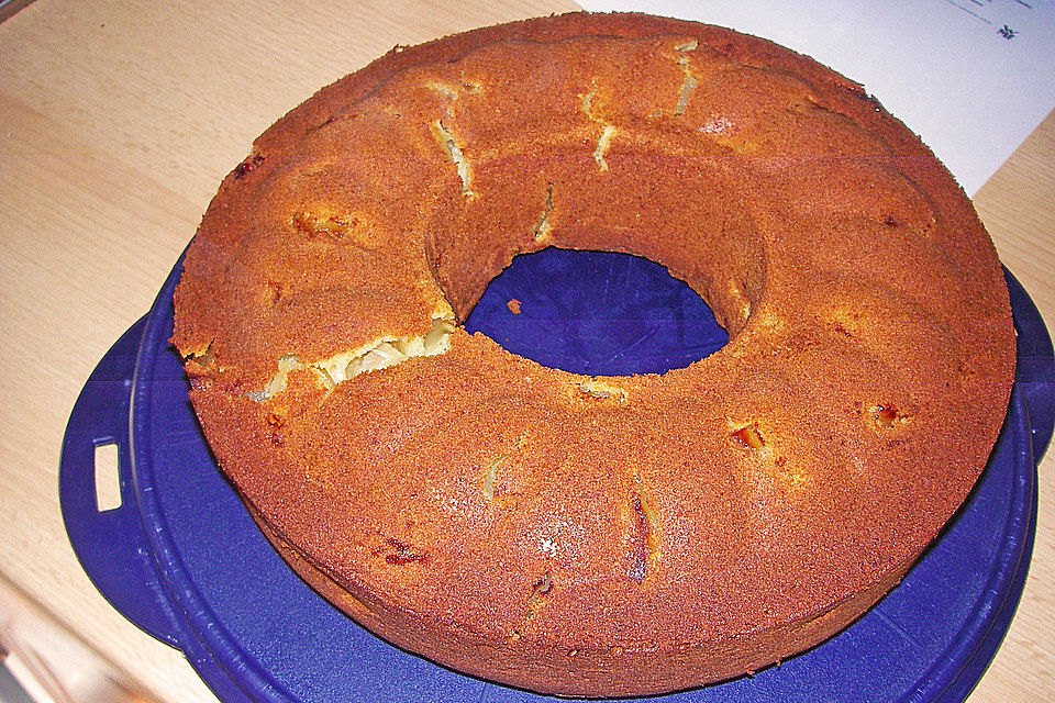 Marzipan - Apfel - Rührkuchen