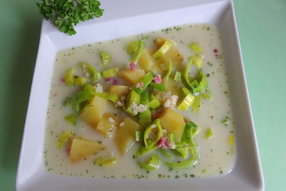 Lauch - Kartoffel - Suppe