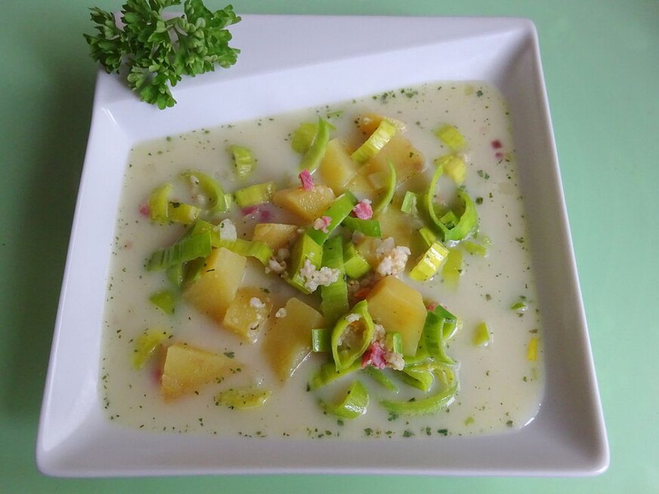 Lauch - Kartoffel - Suppe von heresbach| Chefkoch